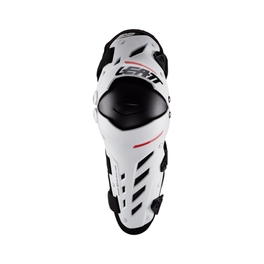 LEATT Dual Axis 膝プロテクター ホワイト　L/XL Knee & Shin Guard Dual Axis Wht #L/XL